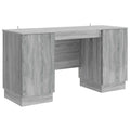 Scrivania Grigio Sonoma 142,5 x 50 x 75 cm Legno ingegnerizzato