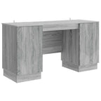 Scrivania Grigio Sonoma 142,5 x 50 x 75 cm Legno ingegnerizzato