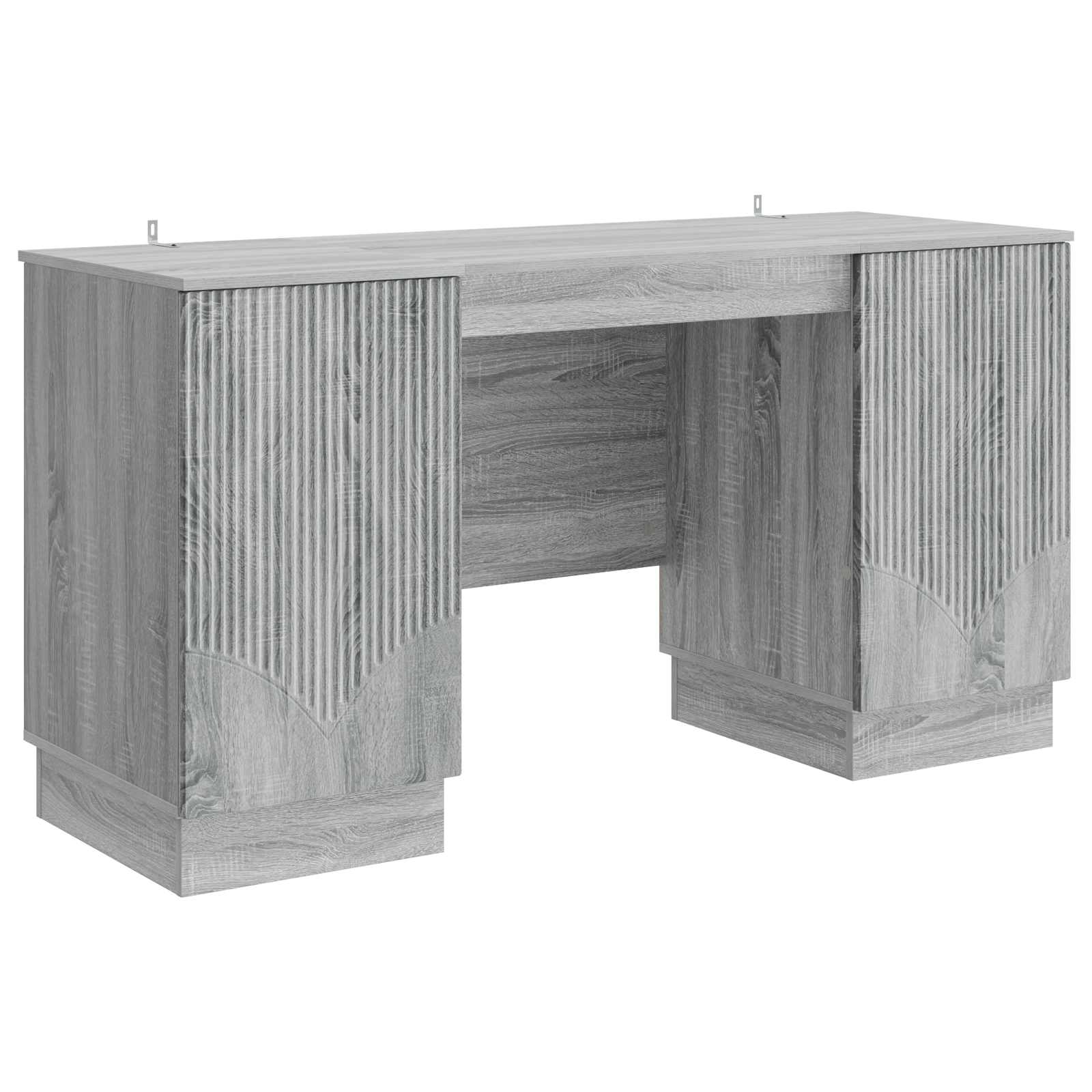 Scrivania Grigio Sonoma 142,5 x 50 x 75 cm Legno ingegnerizzato
