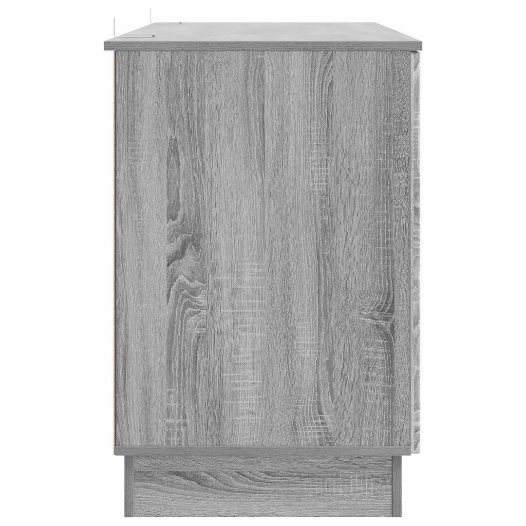 Scrivania Grigio Sonoma 142,5 x 50 x 75 cm Legno ingegnerizzato