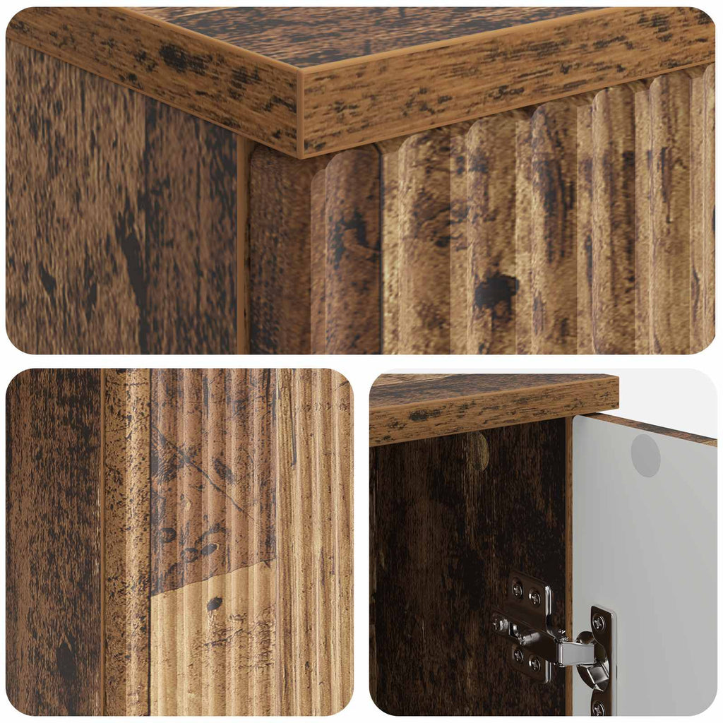 Scrivania Legno antico 142,5 x 50 x 75 cm Legno ingegnerizzato