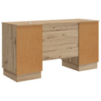 Scrivania con lo scaffale Rovere Artigianale 142,5 x 50 x 75 cm