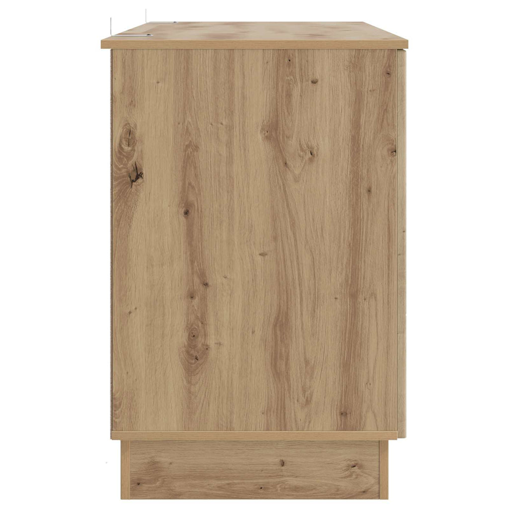 Scrivania con lo scaffale Rovere Artigianale 142,5 x 50 x 75 cm