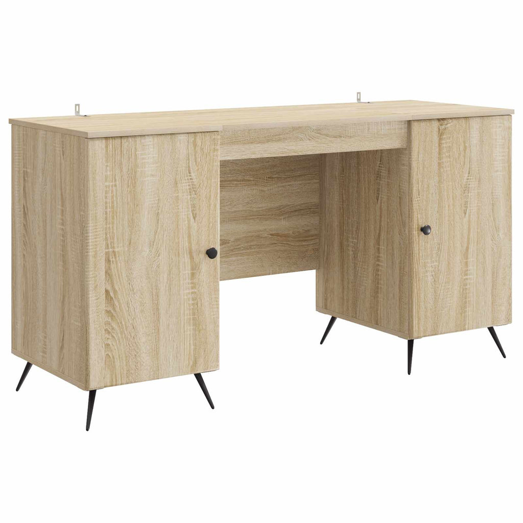 Scrivania Rovere Sonoma 142,5 x 50 x 75 cm Legno ingegnerizzato