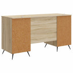 Scrivania Rovere Sonoma 142,5 x 50 x 75 cm Legno ingegnerizzato