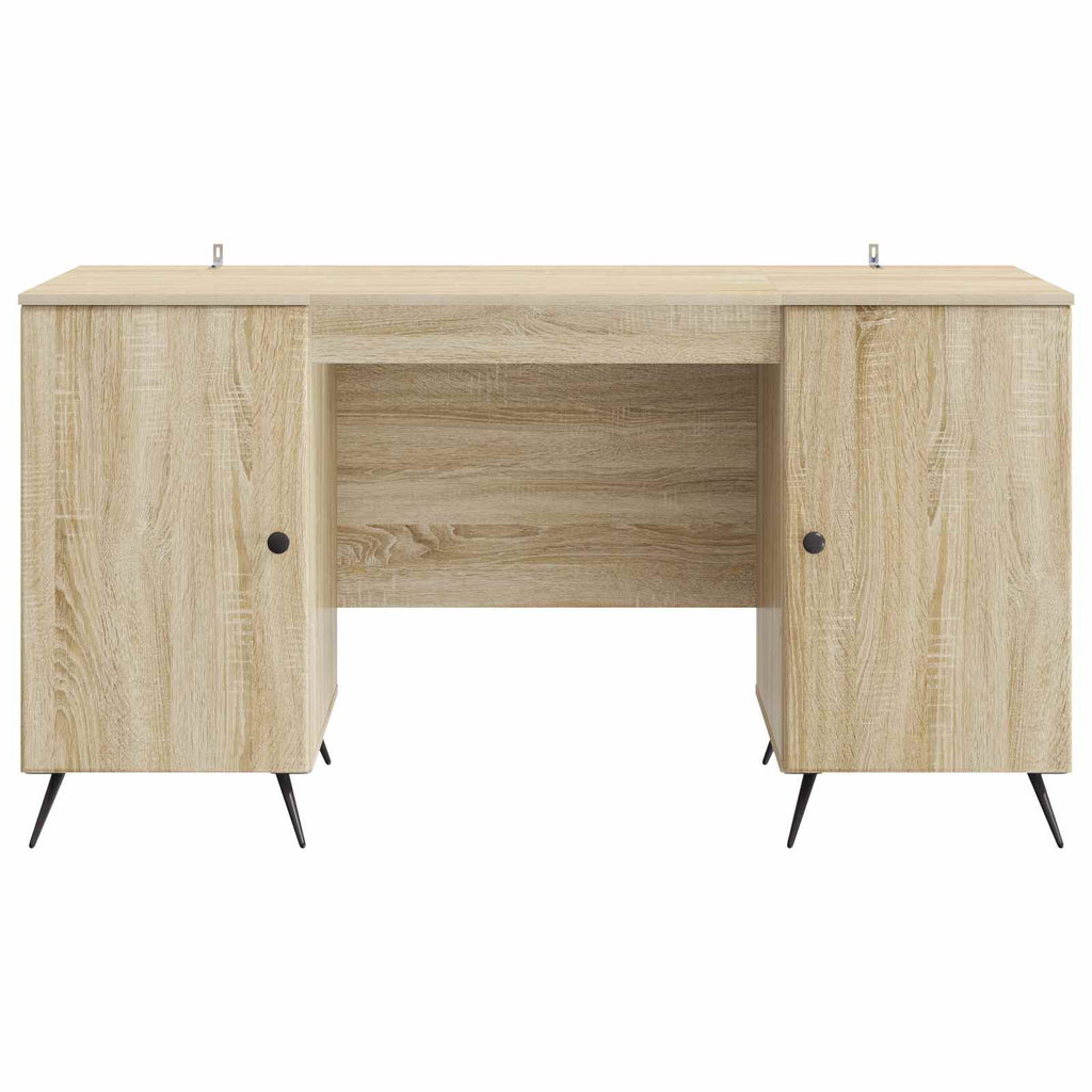 Scrivania Rovere Sonoma 142,5 x 50 x 75 cm Legno ingegnerizzato
