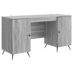 Scrivania Grigio Sonoma 142,5 x 50 x 75 cm Legno ingegnerizzato