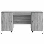 Scrivania Grigio Sonoma 142,5 x 50 x 75 cm Legno ingegnerizzato