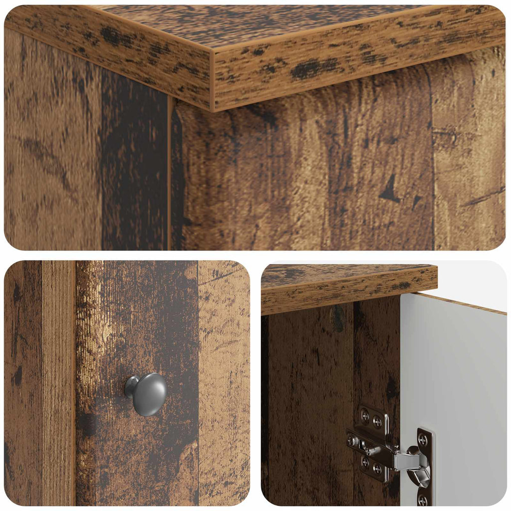 Scrivania Legno antico 142,5 x 50 x 75 cm Legno ingegnerizzato