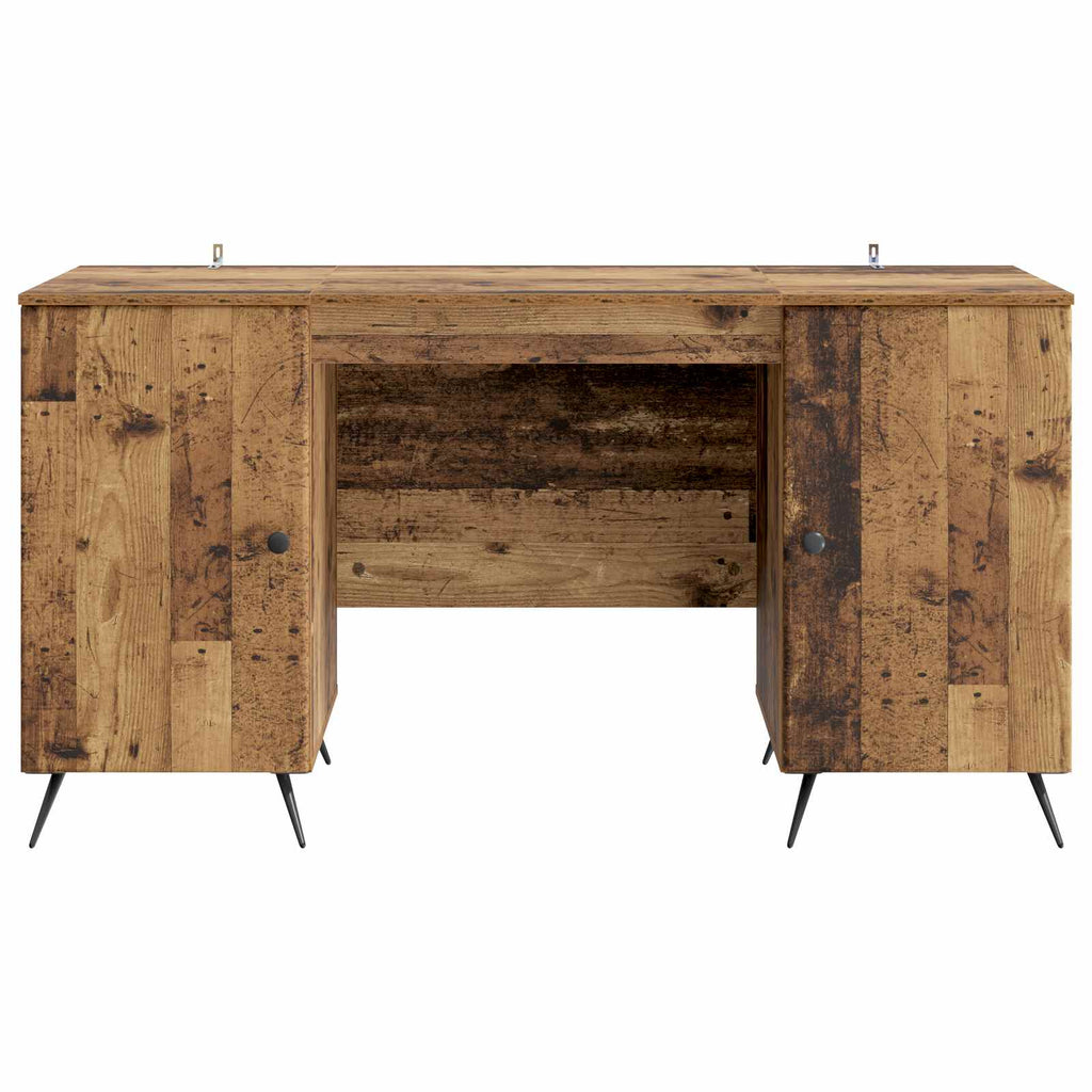 Scrivania Legno antico 142,5 x 50 x 75 cm Legno ingegnerizzato