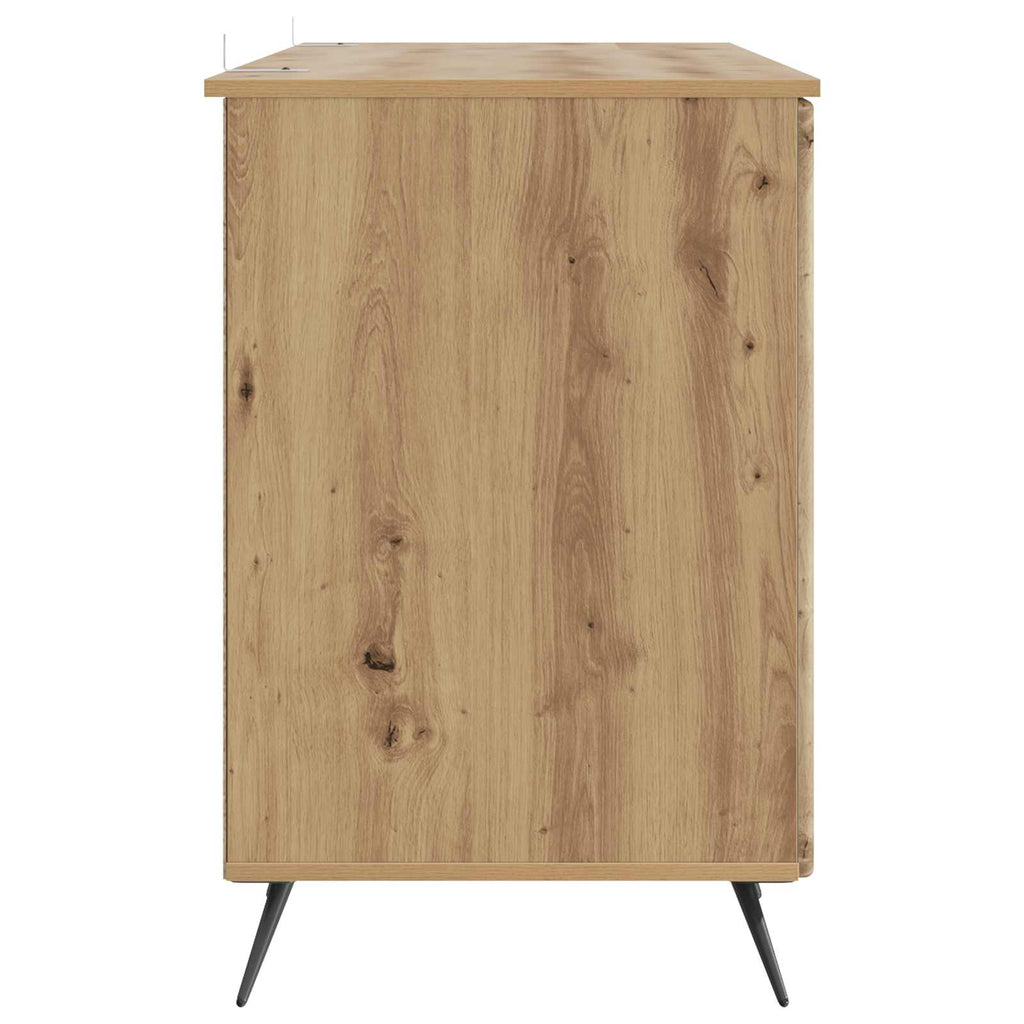 Scrivania con lo scaffale Rovere Artigianale 142,5 x 50 x 75 cm