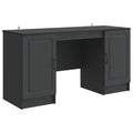 Scrivania Nero 142,5 x 50 x 75 cm Legno ingegnerizzato