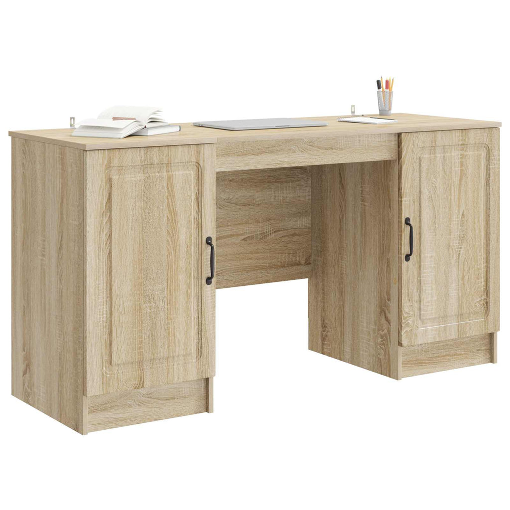 Scrivania Rovere Sonoma 142,5 x 50 x 75 cm Legno ingegnerizzato
