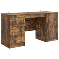Scrivania Rovere Fumo 142,5 x 50 x 75 cm Legno ingegnerizzato