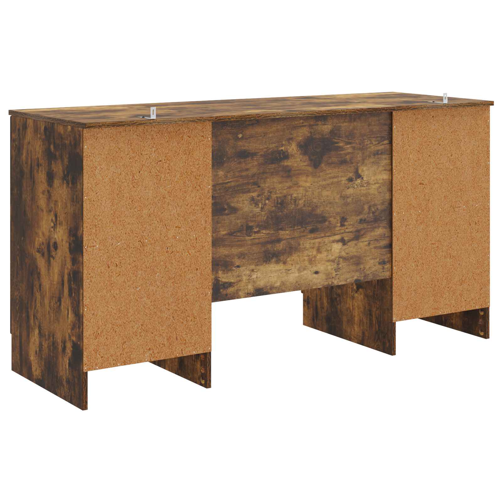 Scrivania Rovere Fumo 142,5 x 50 x 75 cm Legno ingegnerizzato