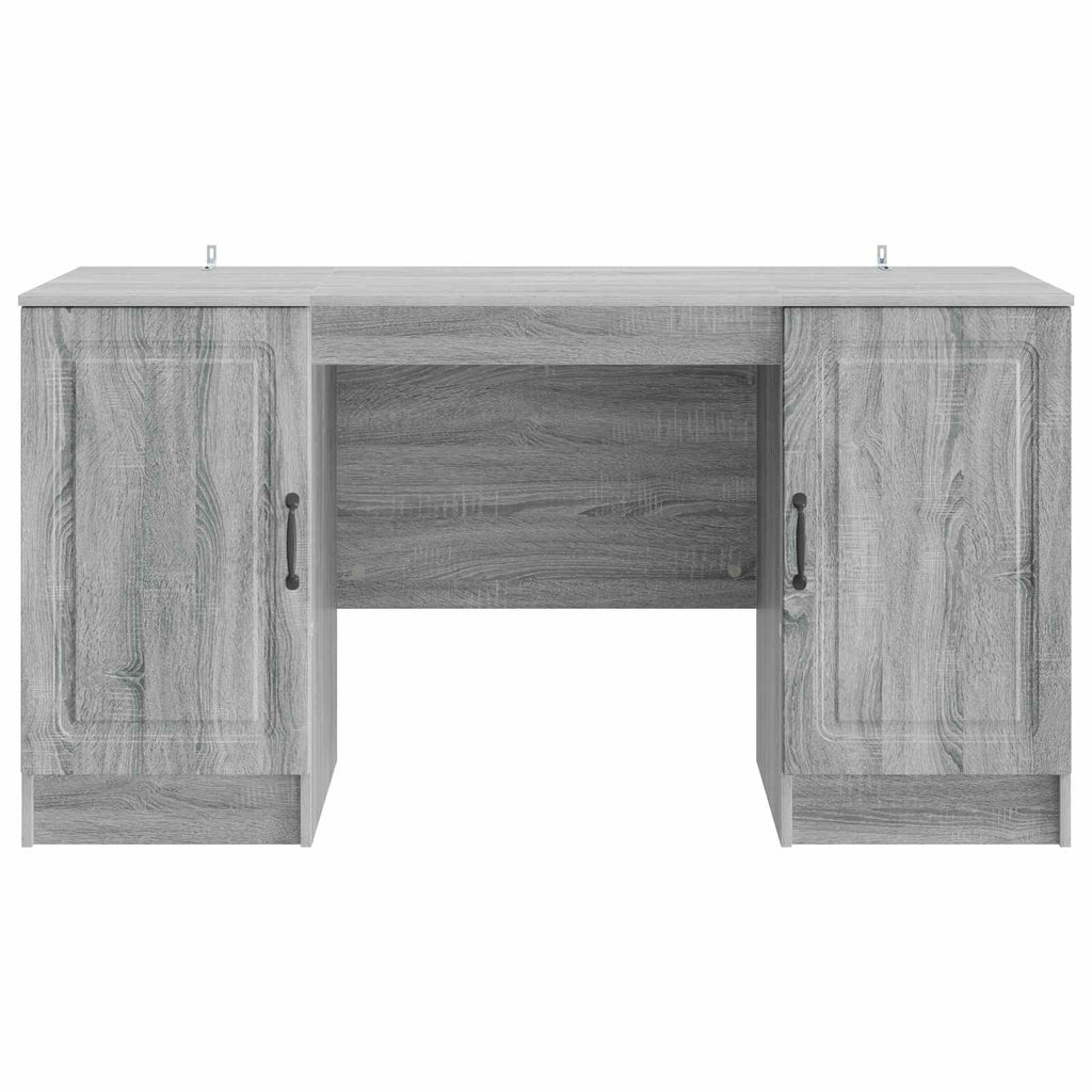 Scrivania Grigio Sonoma 142,5 x 50 x 75 cm Legno ingegnerizzato