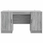 Scrivania Grigio Sonoma 142,5 x 50 x 75 cm Legno ingegnerizzato