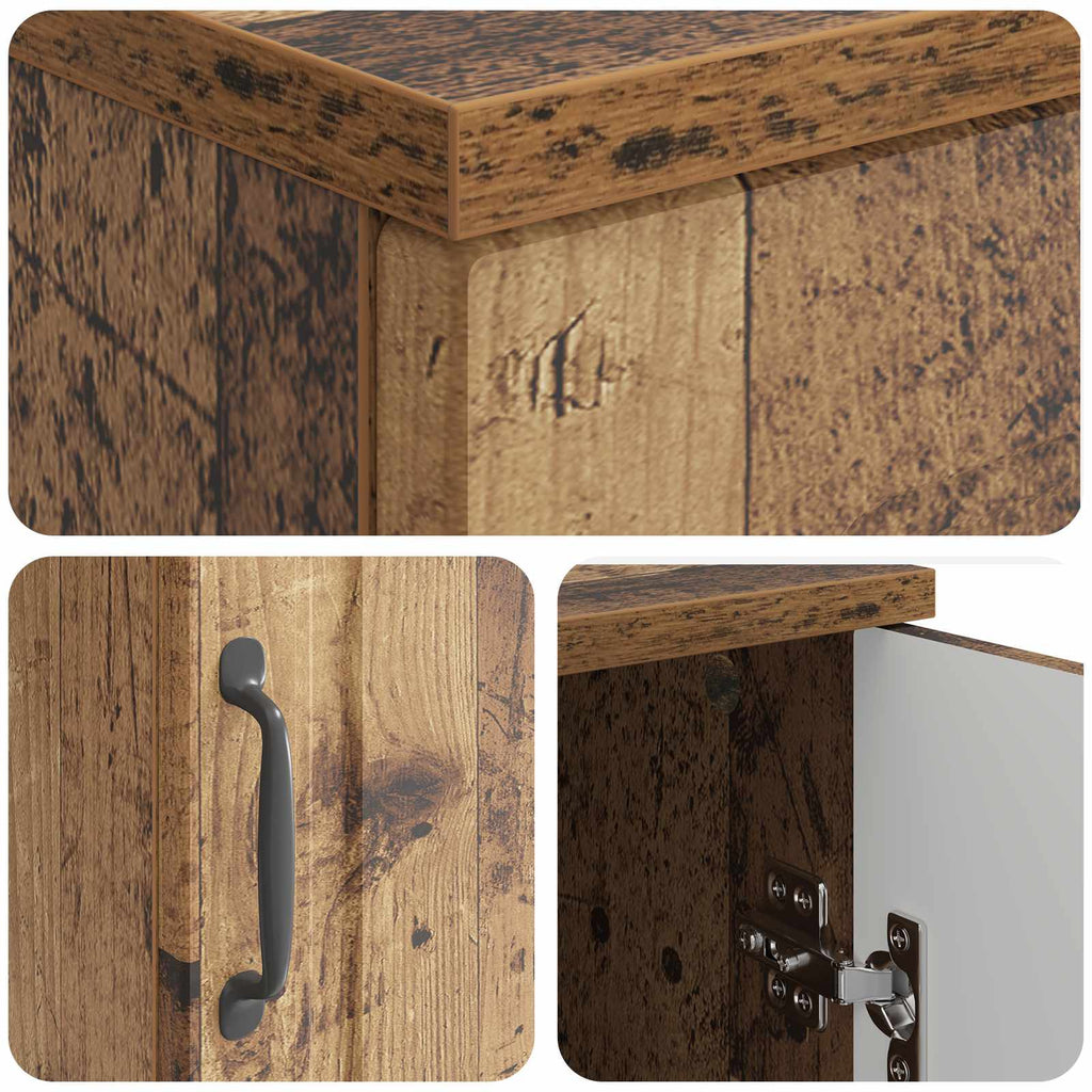 Scrivania Legno antico 142,5 x 50 x 75 cm Legno ingegnerizzato