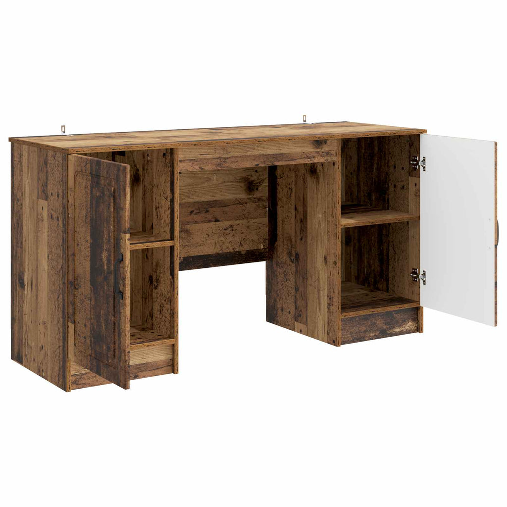 Scrivania Legno antico 142,5 x 50 x 75 cm Legno ingegnerizzato