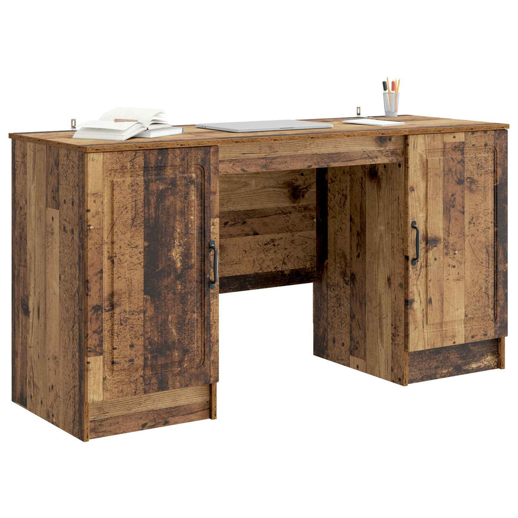 Scrivania Legno antico 142,5 x 50 x 75 cm Legno ingegnerizzato