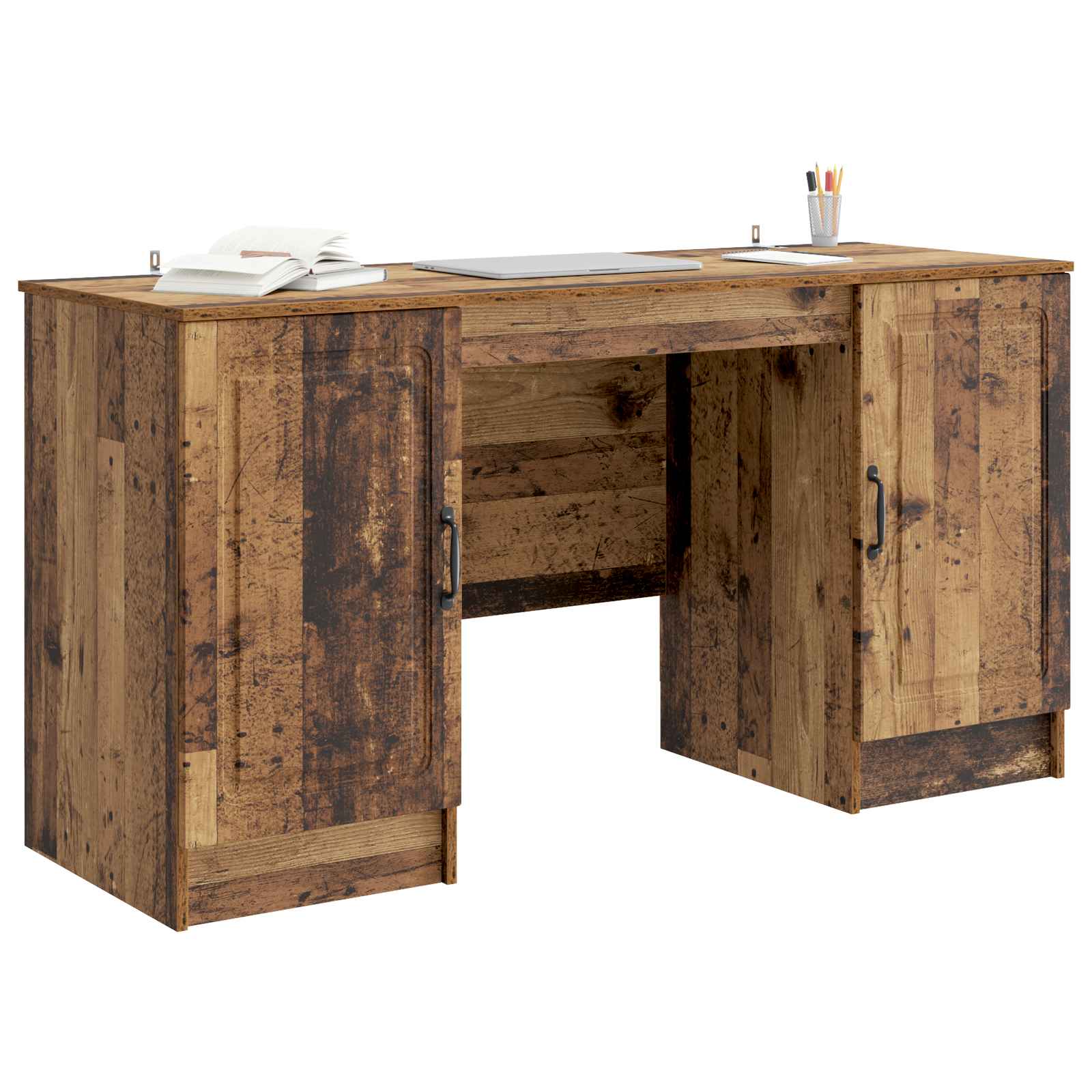 Scrivania Legno antico 142,5 x 50 x 75 cm Legno ingegnerizzato