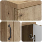 Scrivania con lo scaffale Rovere Artigianale 142,5 x 50 x 75 cm