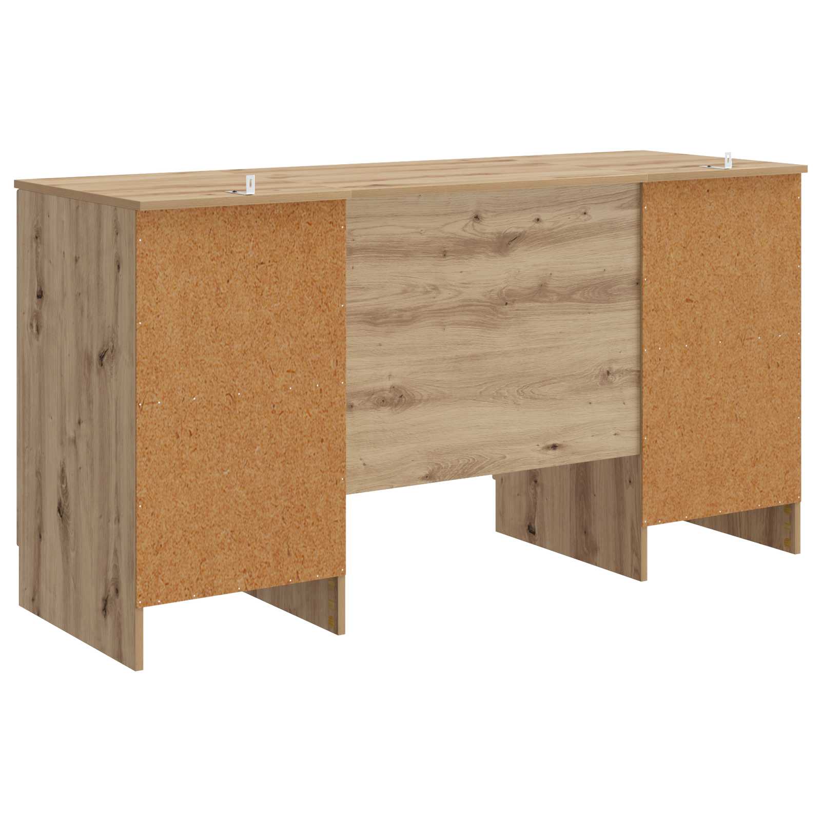 Scrivania con lo scaffale Rovere Artigianale 142,5 x 50 x 75 cm