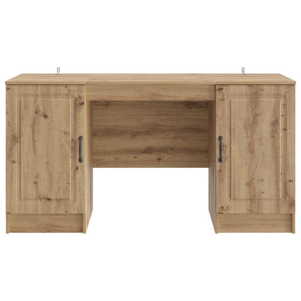 Scrivania con lo scaffale Rovere Artigianale 142,5 x 50 x 75 cm