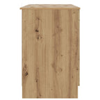 Scrivania con lo scaffale Rovere Artigianale 142,5 x 50 x 75 cm
