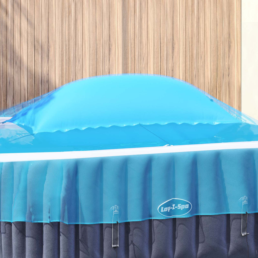 Cuscino invernale per piscina Blu 380 x 180 x 140 cm PVC