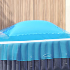 Cuscino invernale per piscina Blu 380 x 180 x 140 cm PVC