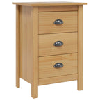 Armadio da Notte HILL Marrone miele 46 x 35 x 65 cm