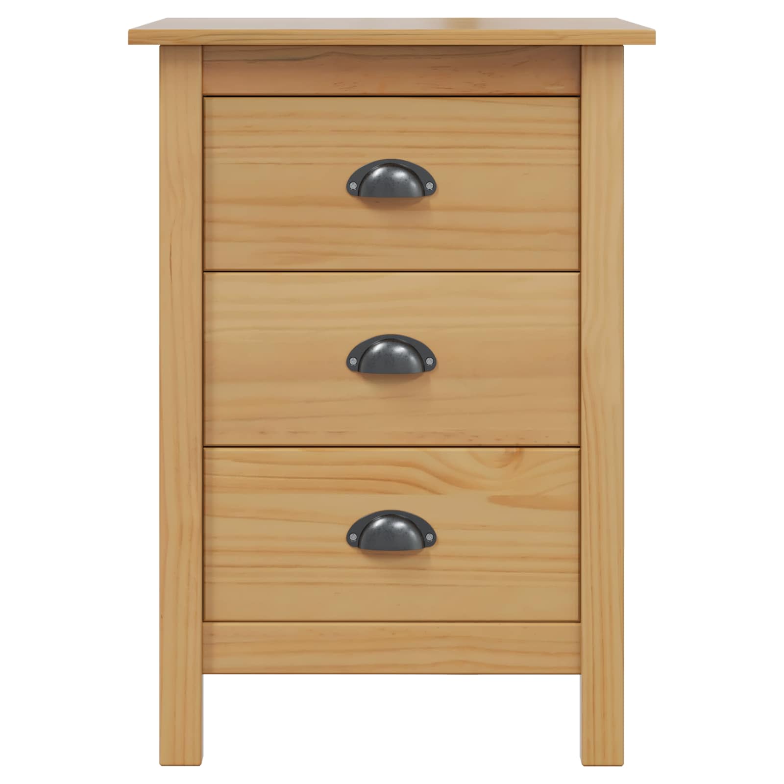 Armadio da Notte HILL Marrone miele 46 x 35 x 65 cm