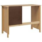 Scrivania con Cassetti HILL Marrone miele 100 x 45 x 74 cm