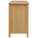 Scrivania con Cassetti HILL Marrone miele 100 x 45 x 74 cm
