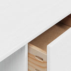 Scrivania con Cassetti HILL Bianco 100 x 45 x 74 cm
