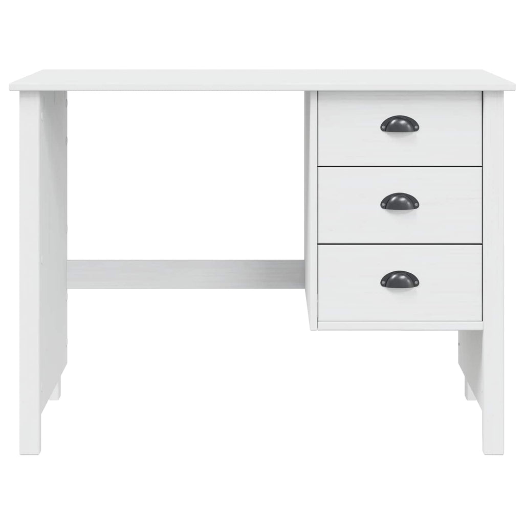 Scrivania con Cassetti HILL Bianco 100 x 45 x 74 cm