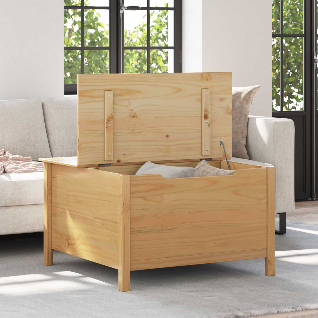 Tavolino da salotto HILL Marrone miele 79,5 x 79,5 x 49 cm
