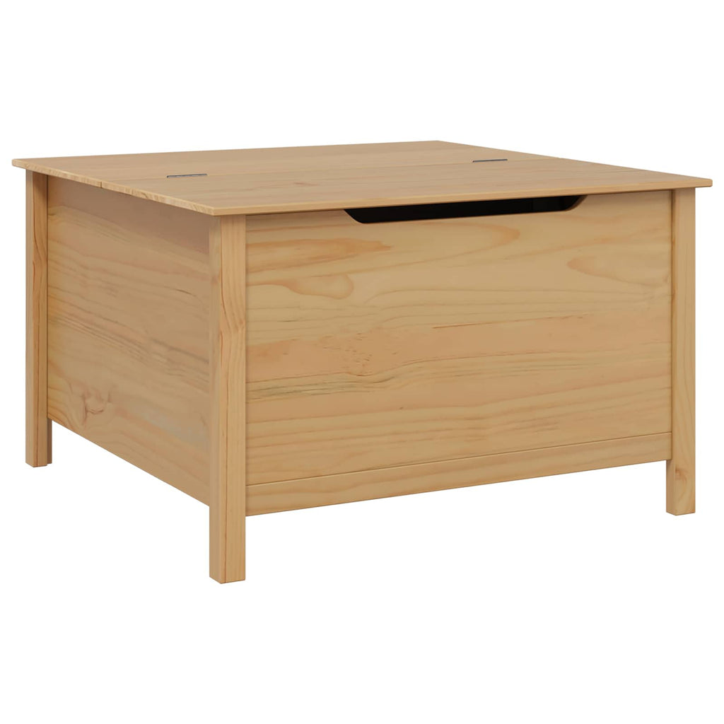 Tavolino da salotto HILL Marrone miele 79,5 x 79,5 x 49 cm