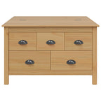Tavolino da salotto HILL Marrone miele 79,5 x 79,5 x 49 cm
