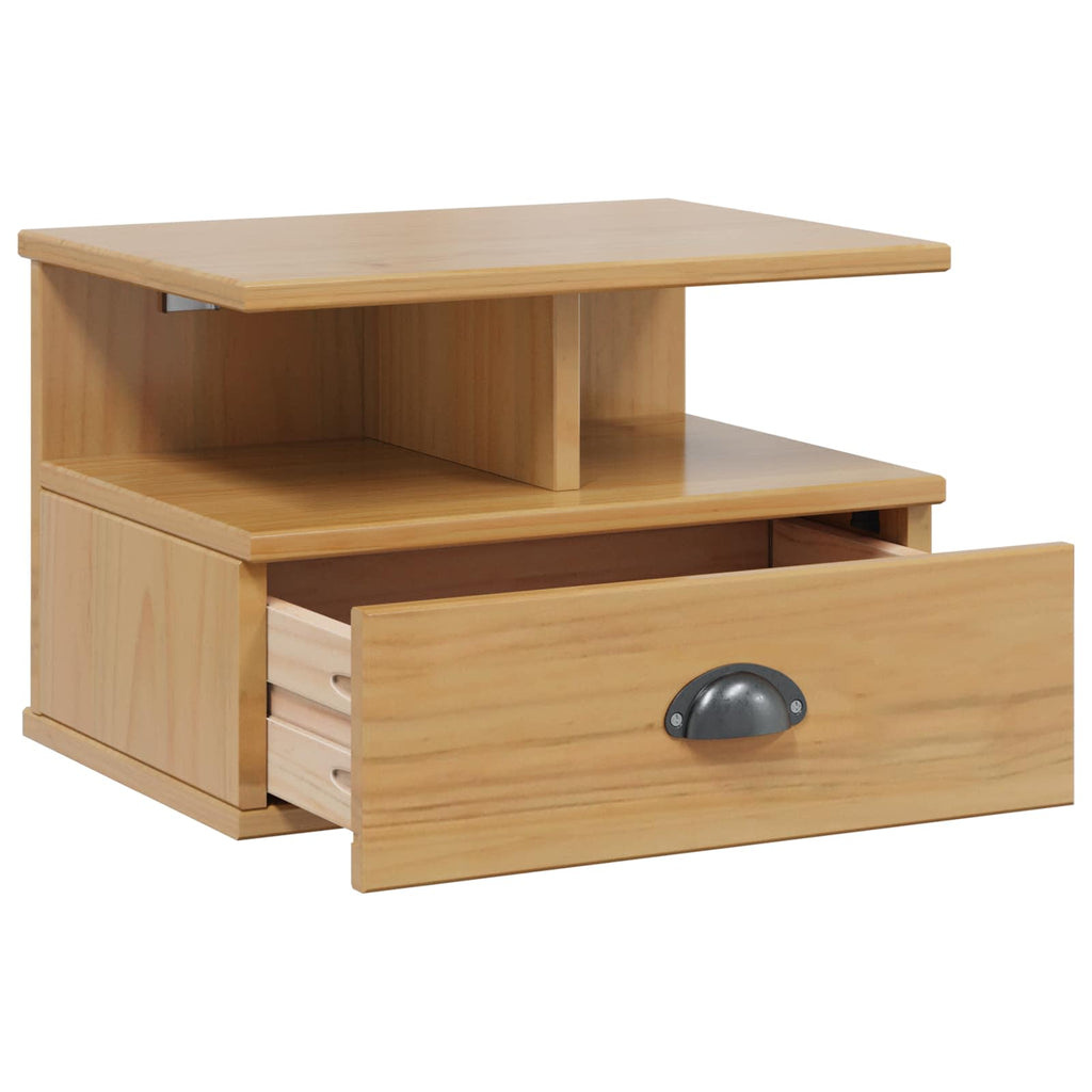 Armadio da Notte HILL Marrone miele 40 x 31 x 27 cm