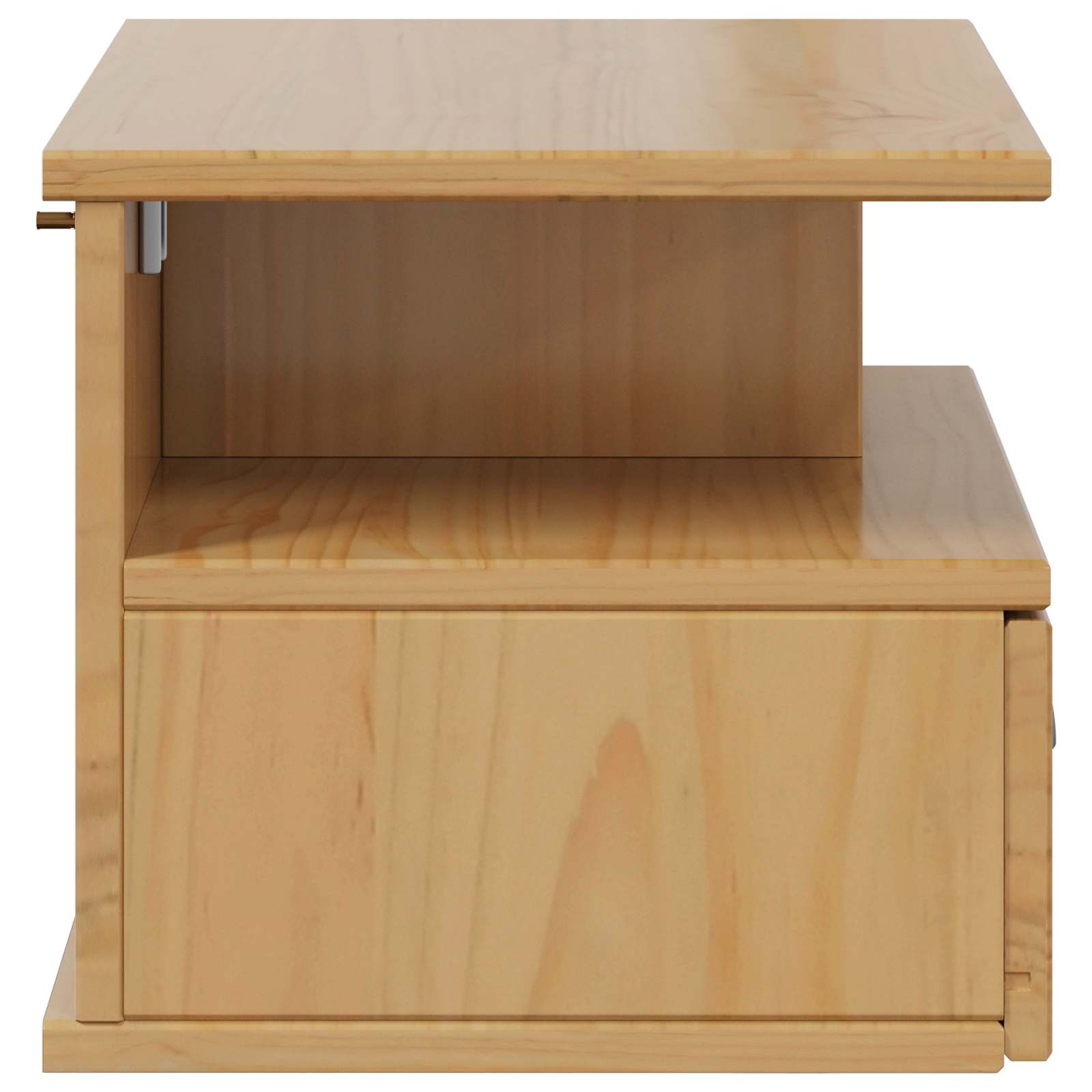 Armadio da Notte HILL Marrone miele 40 x 31 x 27 cm
