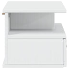 Armadio da Notte con cassetto HILL Bianco 40 x 31 x 27 cm