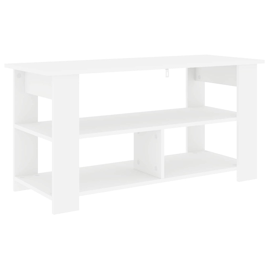 Supporto TV Bianco 100 x 40 x 50 cm