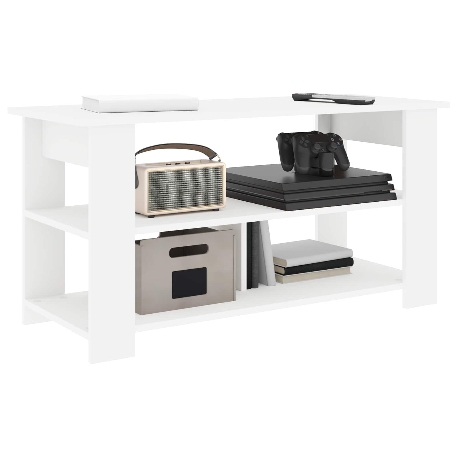 Supporto TV Bianco 100 x 40 x 50 cm