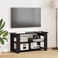 Supporto TV Rovere Nero 100 x 40 x 50 cm