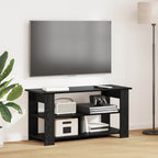 Supporto TV Rovere Nero 100 x 40 x 50 cm