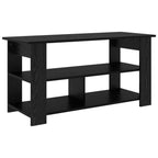 Supporto TV Rovere Nero 100 x 40 x 50 cm