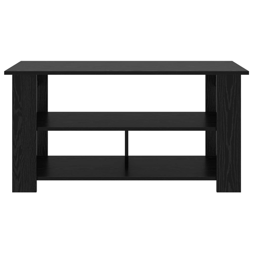 Supporto TV Rovere Nero 100 x 40 x 50 cm