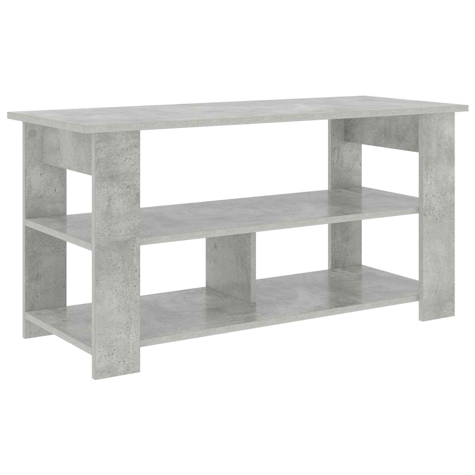 Supporto TV Grigio cemento 100 x 40 x 50 cm